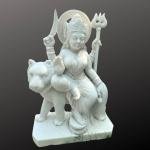 Durga Maa Marble Murti | Majestic 2.5ft Temple Statue | Handcrafted Pure Marble Masterpiece | Divine Shakti Art | Jaipurio